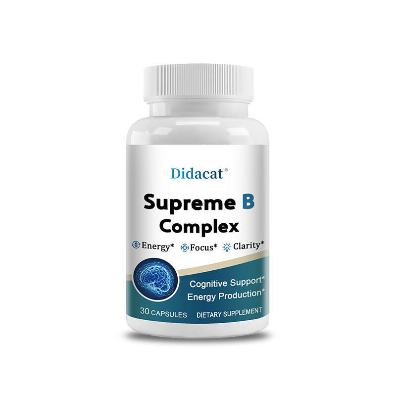 Vitamin B ComplexCapsules Immune Support Caps, Energy, Metabolism Aid