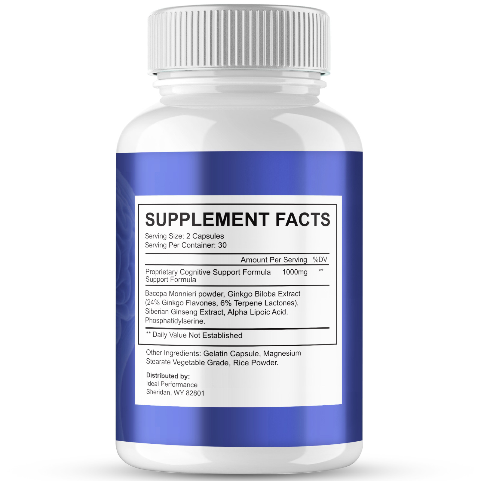 Focus Max Supplement Pills, Focus Max Capsules for Brain Health (2 Pack)