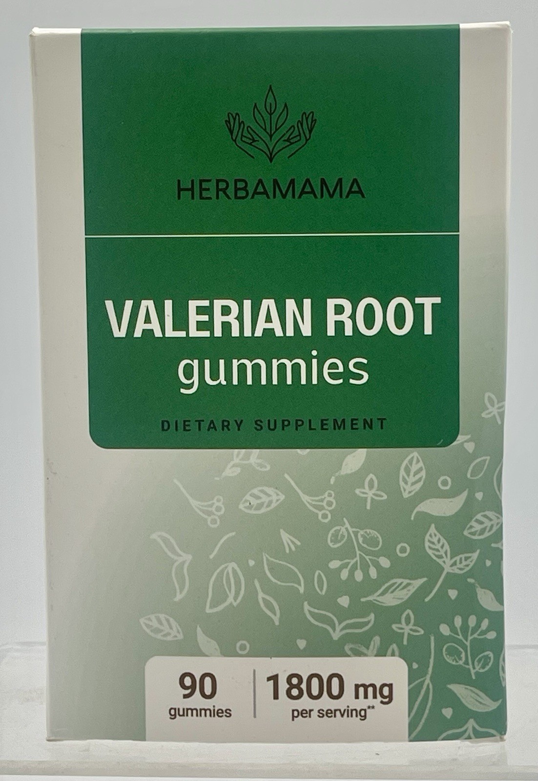 HerbaMama Valerian Root 1800mg Gummies 90 Count Herbal Supplement EXP04/27