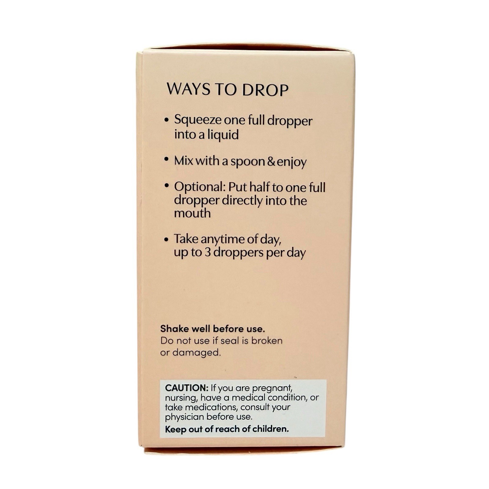 Apothekary The Honest Youth Skin Support Tincture 1.22 oz, 30 Servings, Exp 9/27