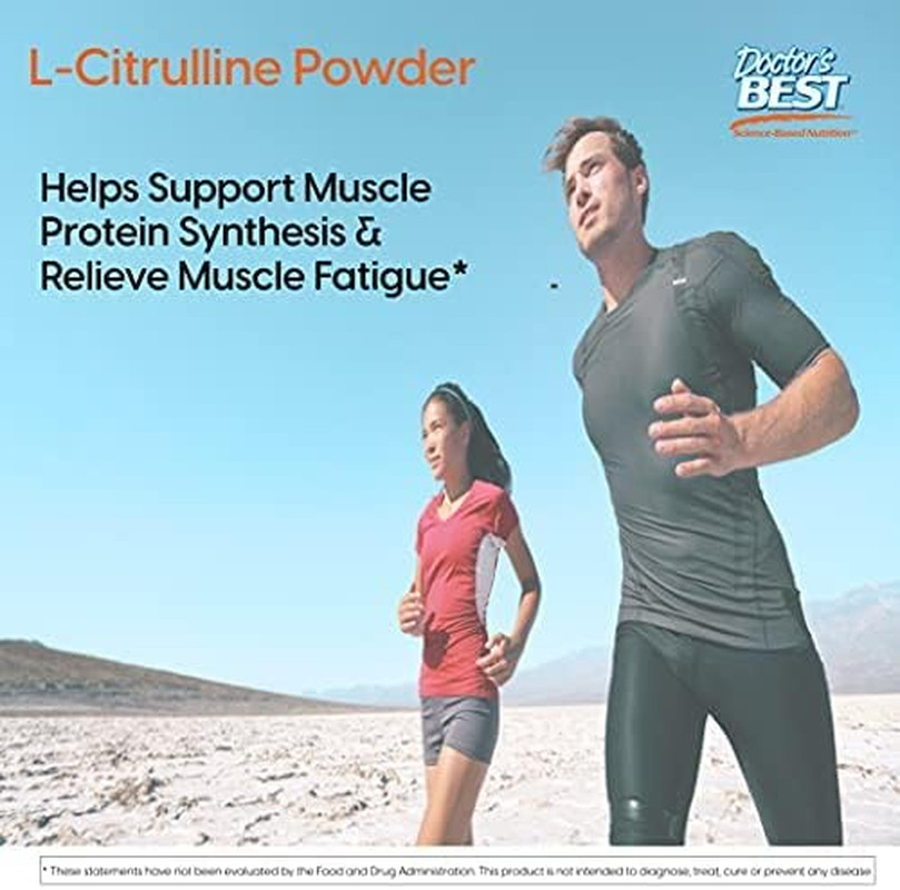 Doctor’s Best L-Citrulline Powder, Improve Circulation & Muscle Maintenance 7 Oz