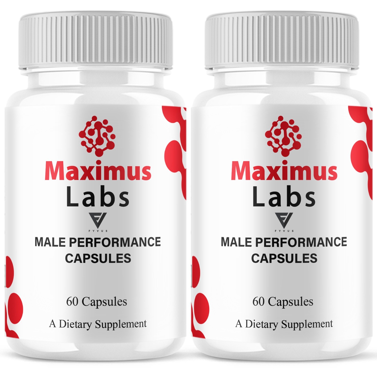 (2 Pack) Maximus Labs Male Support Pills, MaximusLabs Supplement (120 Capsules)