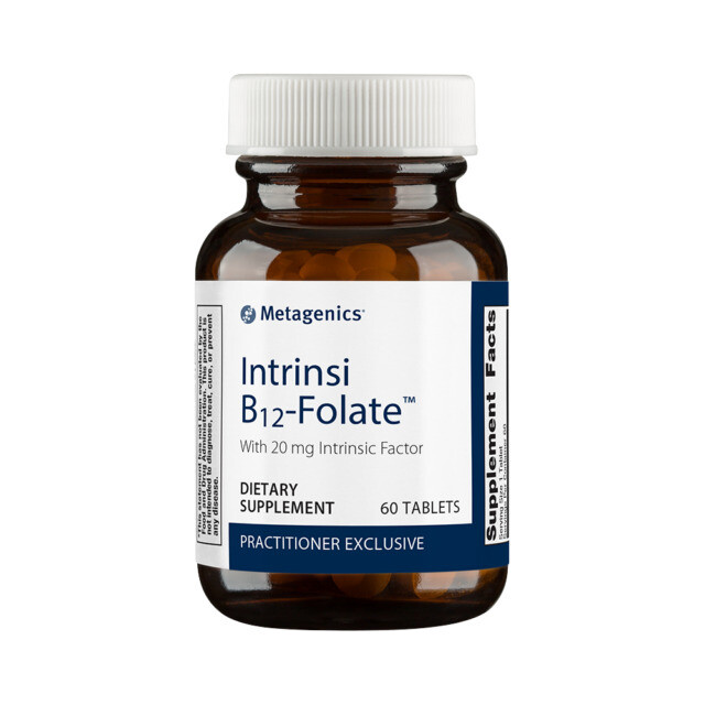 Metagenics INTR-B12 Folate Tablet – 60 Count New Sealed Reg $68