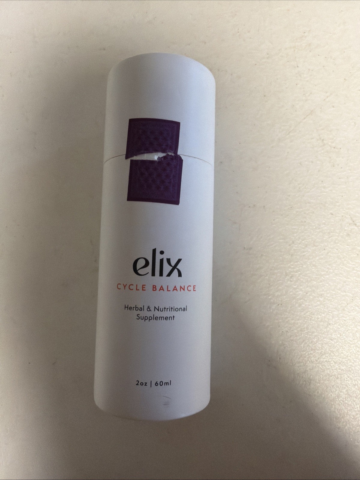 Elix Cycle Balance Herbal & Nutritional Supplement Healing 2oz 60ml