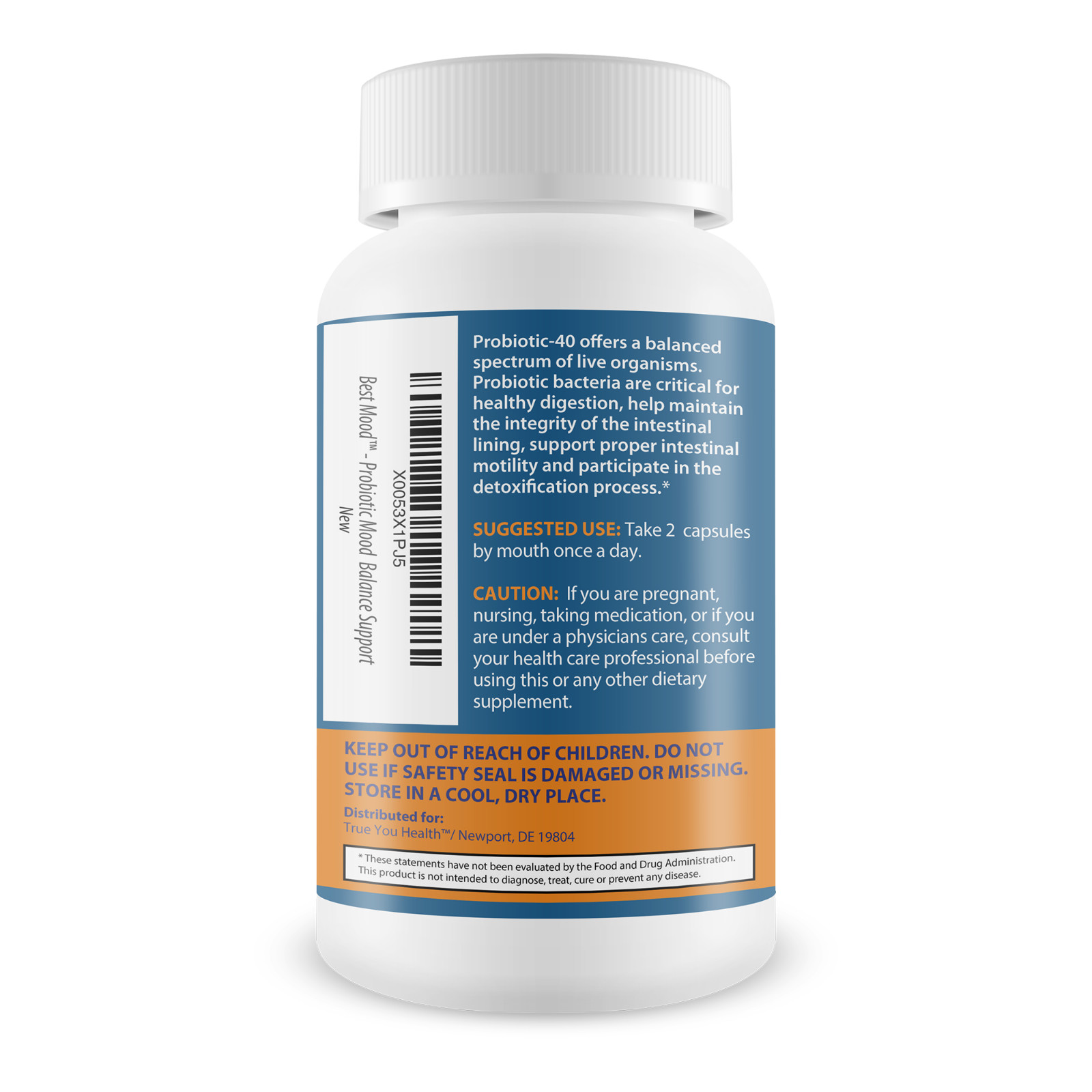 Best Mood – Improved Formula – Our Best Probiotic Mood Plus Brain Support