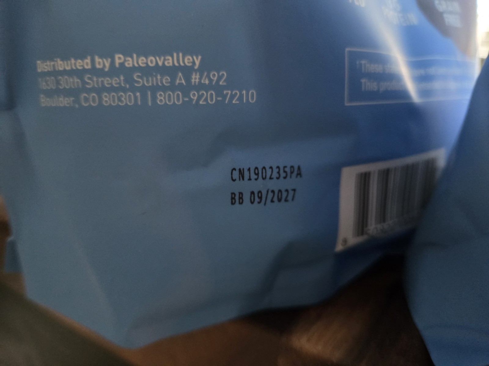 LOT OF 3 Paleovalley Vanilla Bone Broth Powder UNOPENED