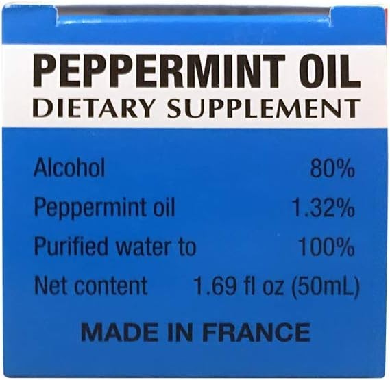 Ricqles Peppermint Oil Dietary Supplement 1.69 oz (Pack of 3) Exp:03-2030