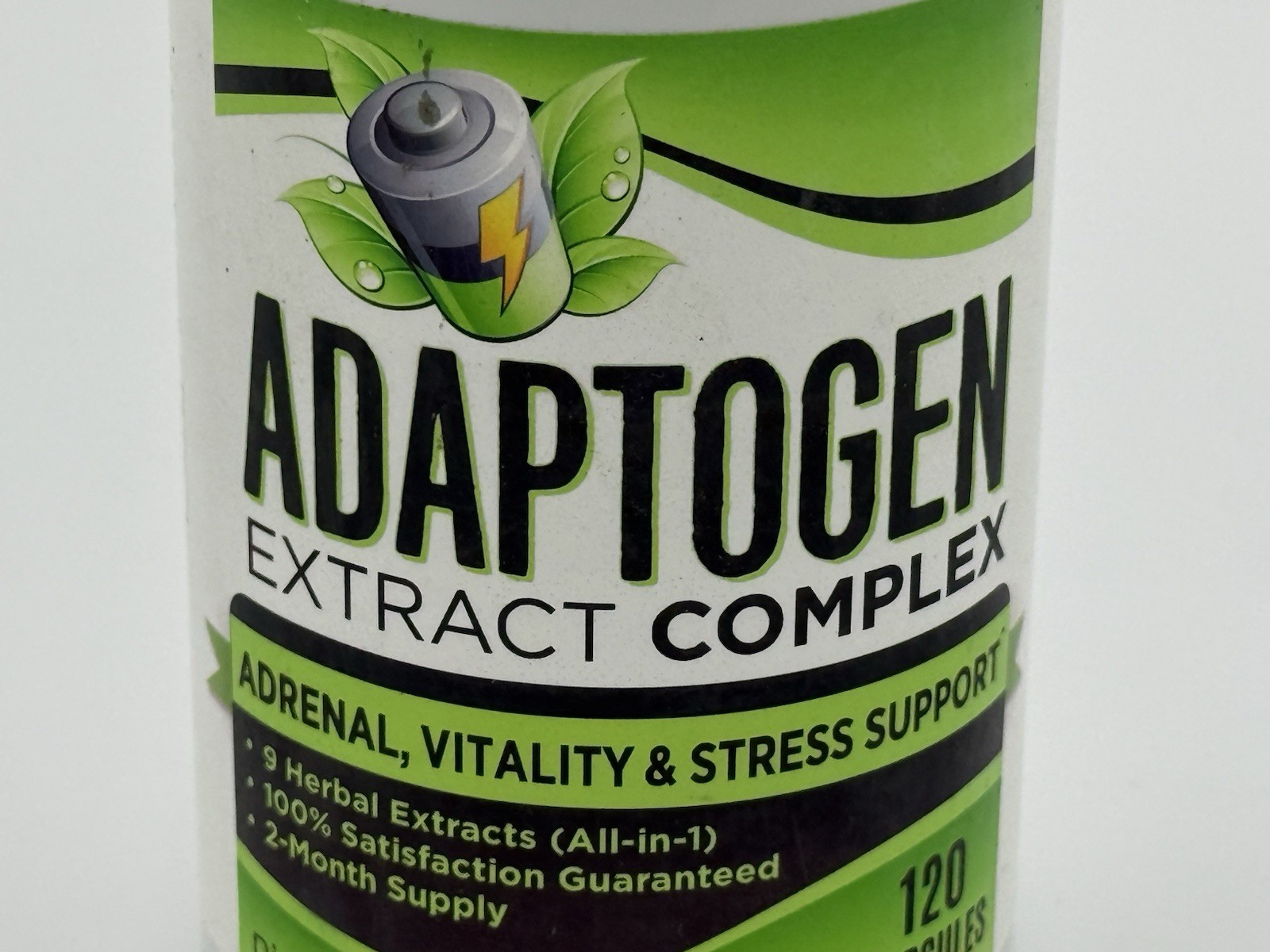 Elevate Recovery 2-Month ADAPTOGEN Blend Synergistic Formula 9 Herbal Extracts