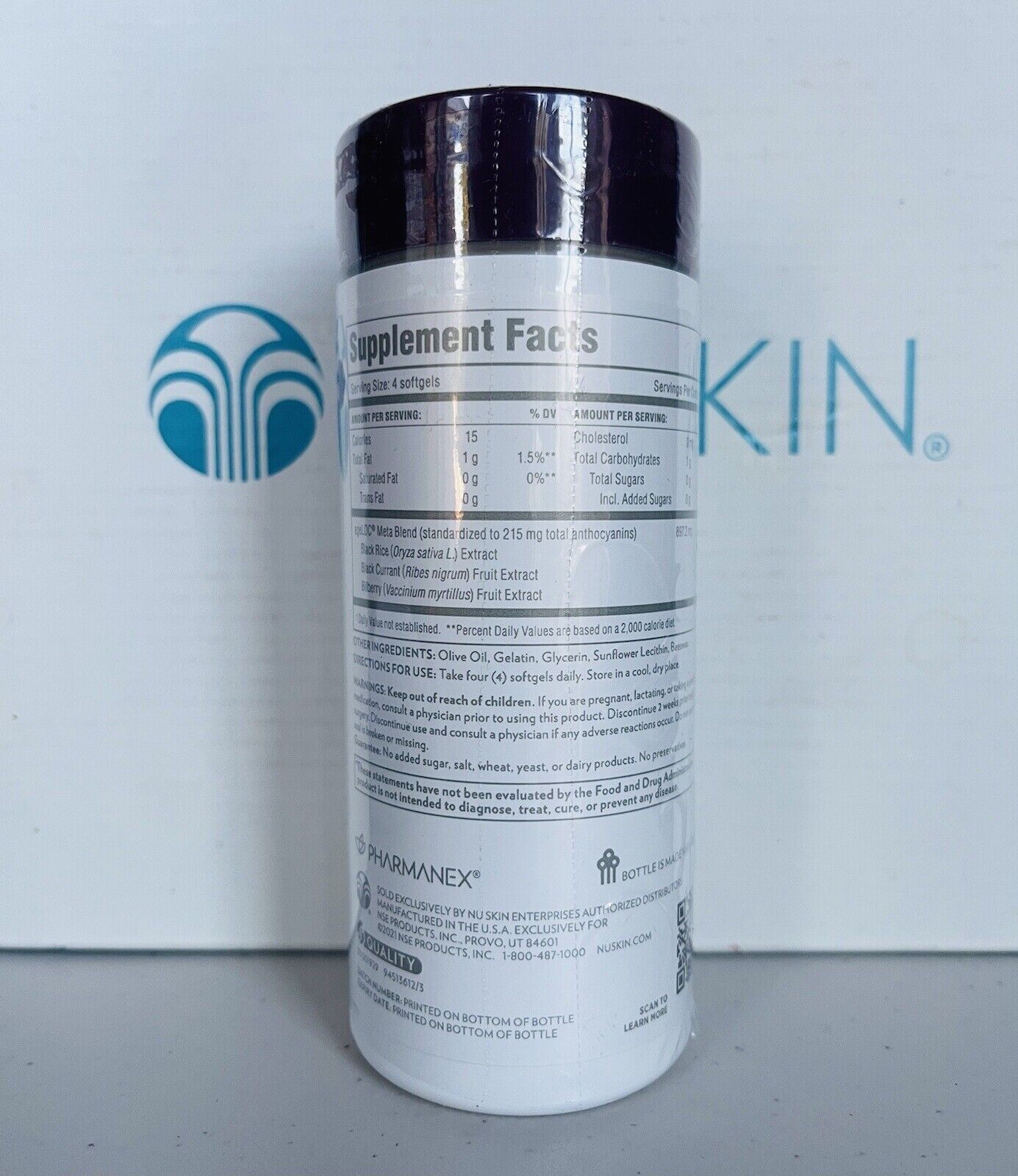 Nu Skin Pharmanex AgeLoc Meta Healty Metabolism 120 Gels New Stock Exp. 08/2024