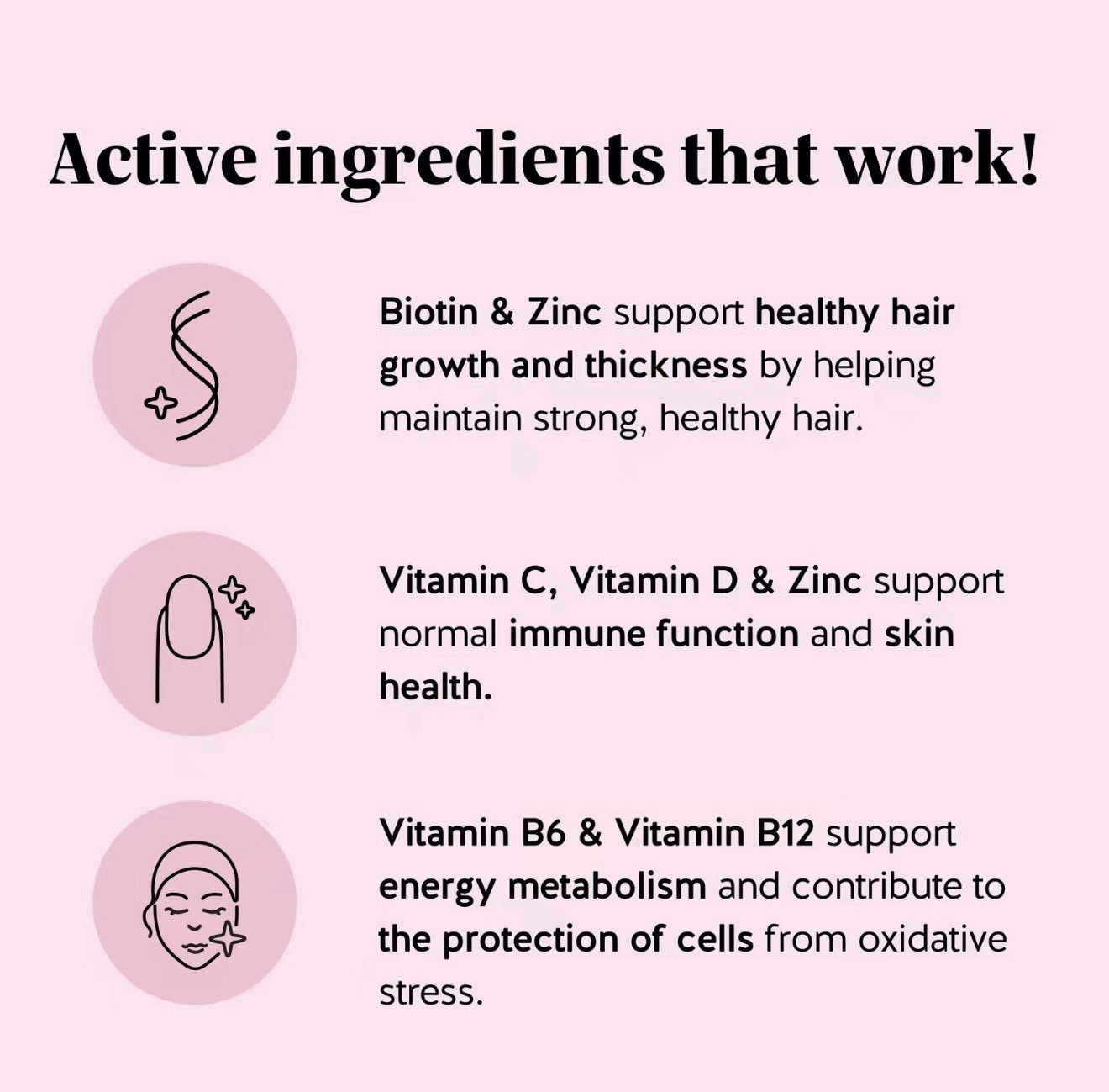 Bears with Benefits Biotin Gummies 5000mcg Hair Skin Nails Vegan 30 Count Supply