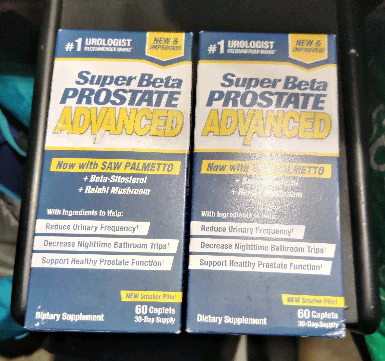 Lot of 2 New Vitality Super Beta Prostate Advanced 60 Caplets Each Exp. 2028