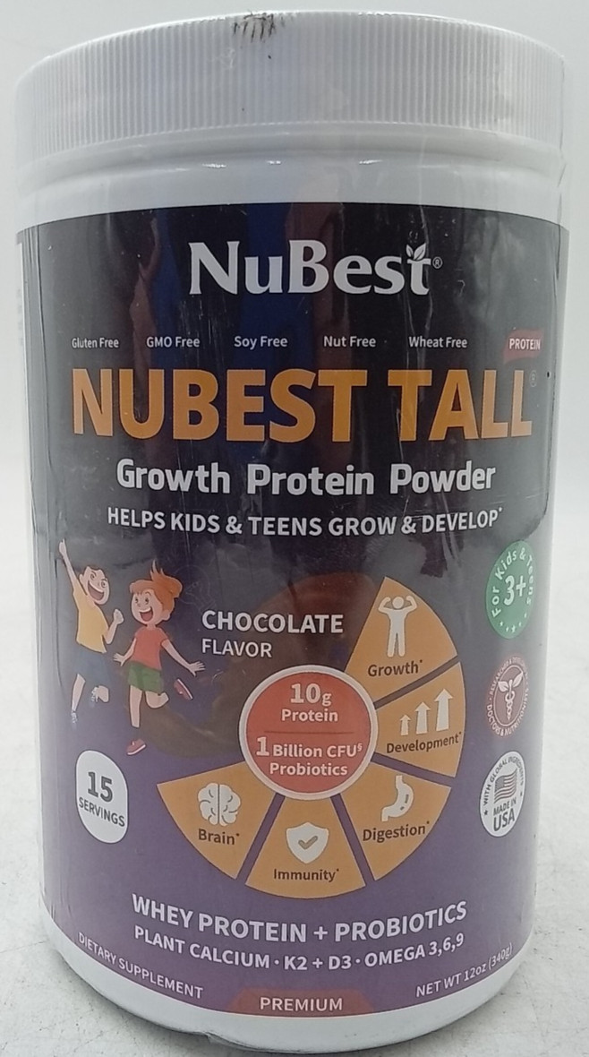NuBest Tall® Growth Protein Powder For Kids & Teens Exp 1/28