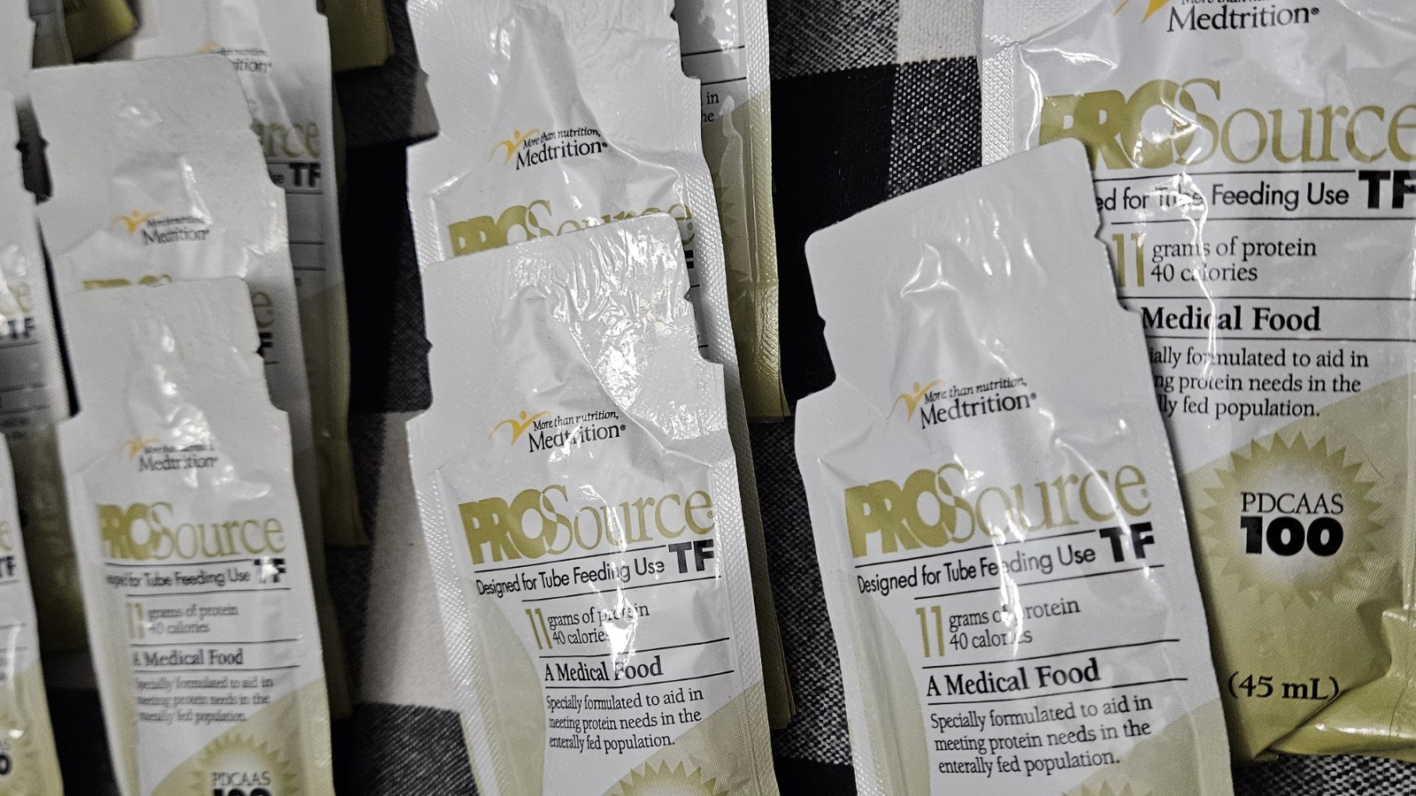 ProSource TF Tube Feeding Formula 45 mL 1.5 Fl Oz Pouch 55 Count 11 Gm Protein