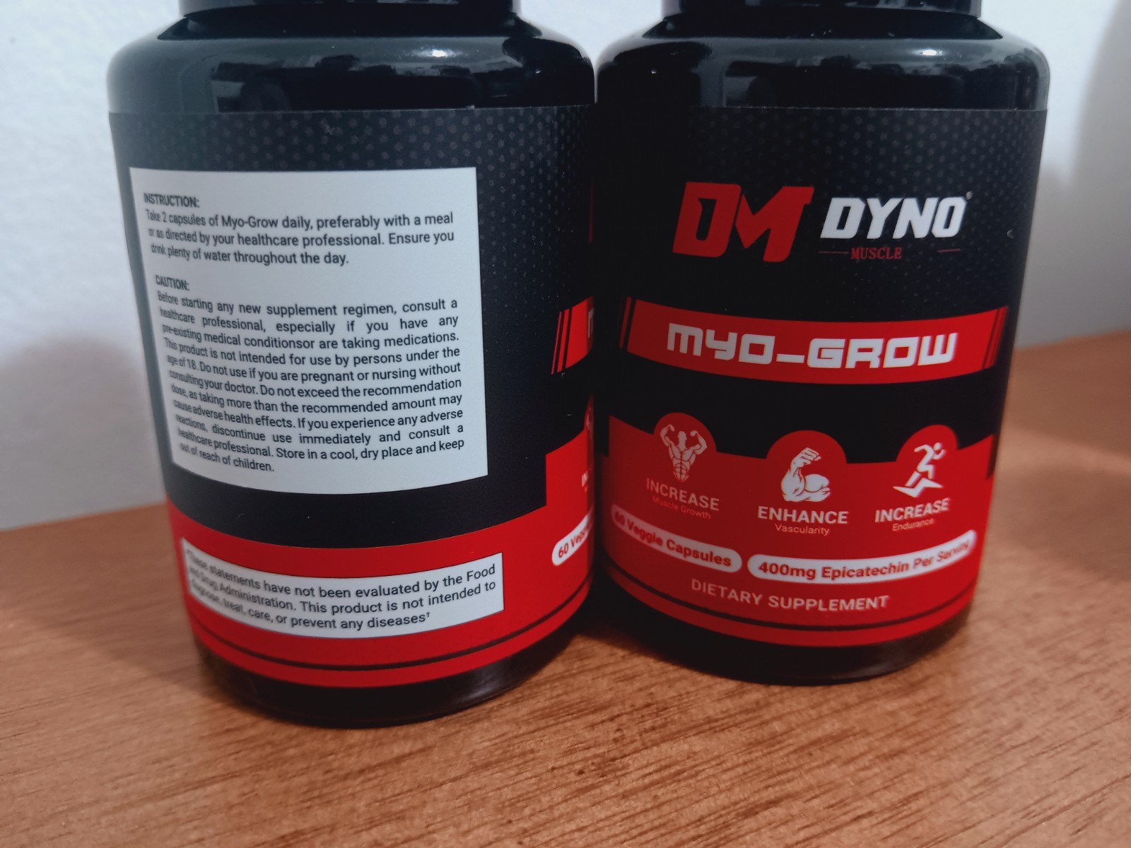 DM DYNO My-Grow Muscle Support Dyno My-Grow Supplement (120 Capsules)(2 Pack