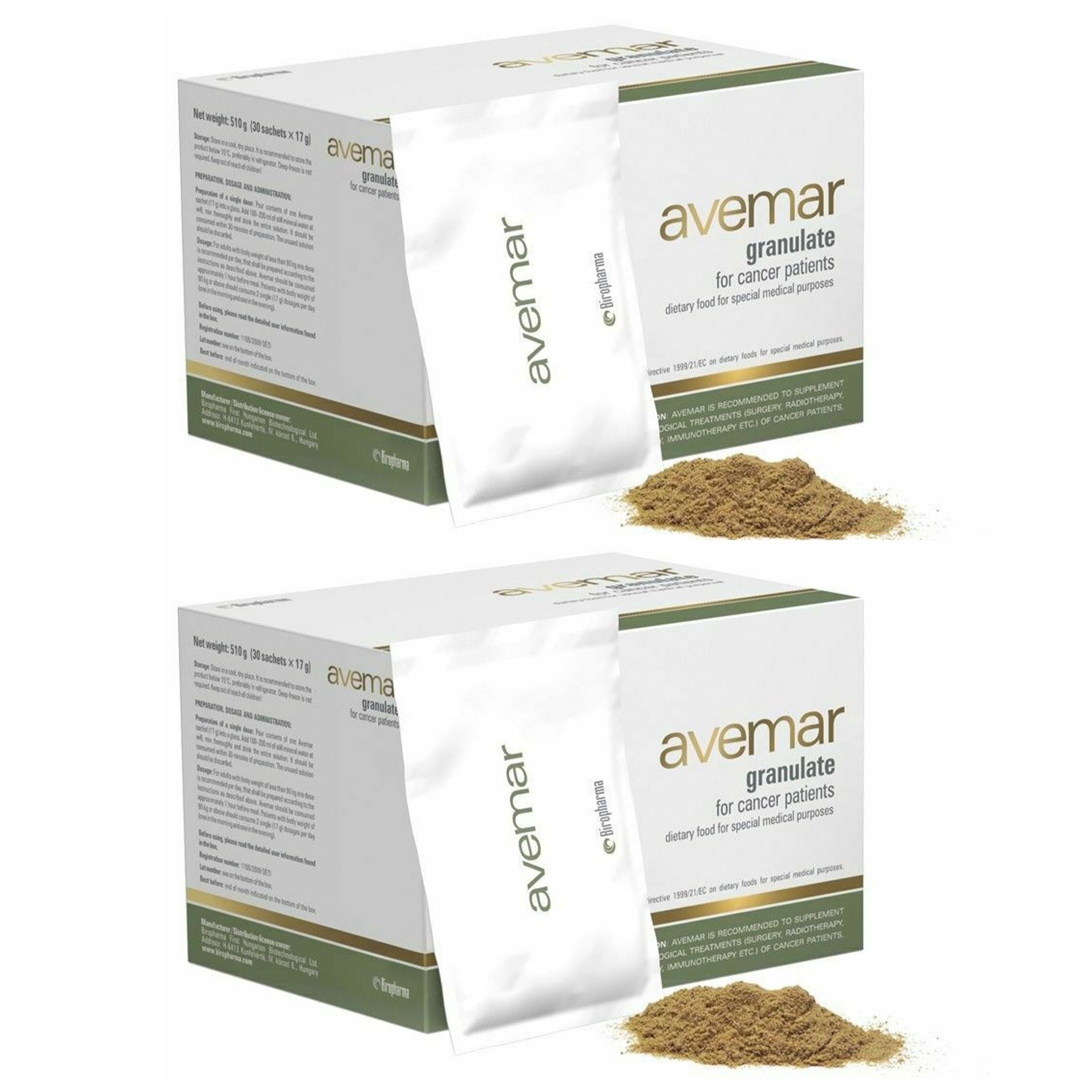 AVEMAR Granulate Drink Powder – 60 Sachets – FRESH MODEL – FREE EXPRESS SHIPPING
