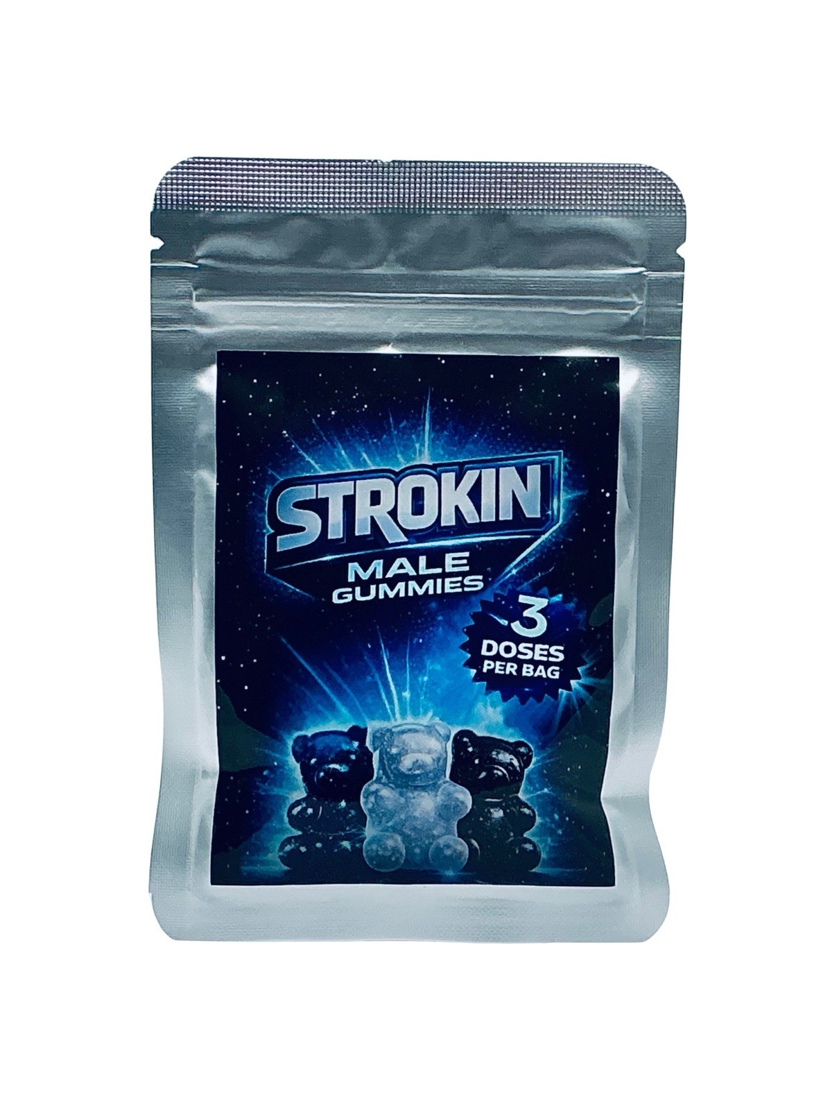 Male Enhancement Gummies for Men Energy Support 2 Pack Performance STROKIN