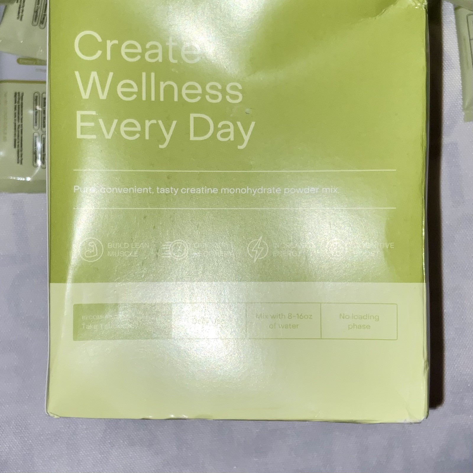 HUGE LOT ( 120 Sticks ) Create Creatine Monohydrate powder Packs Lemon Lime 8/27