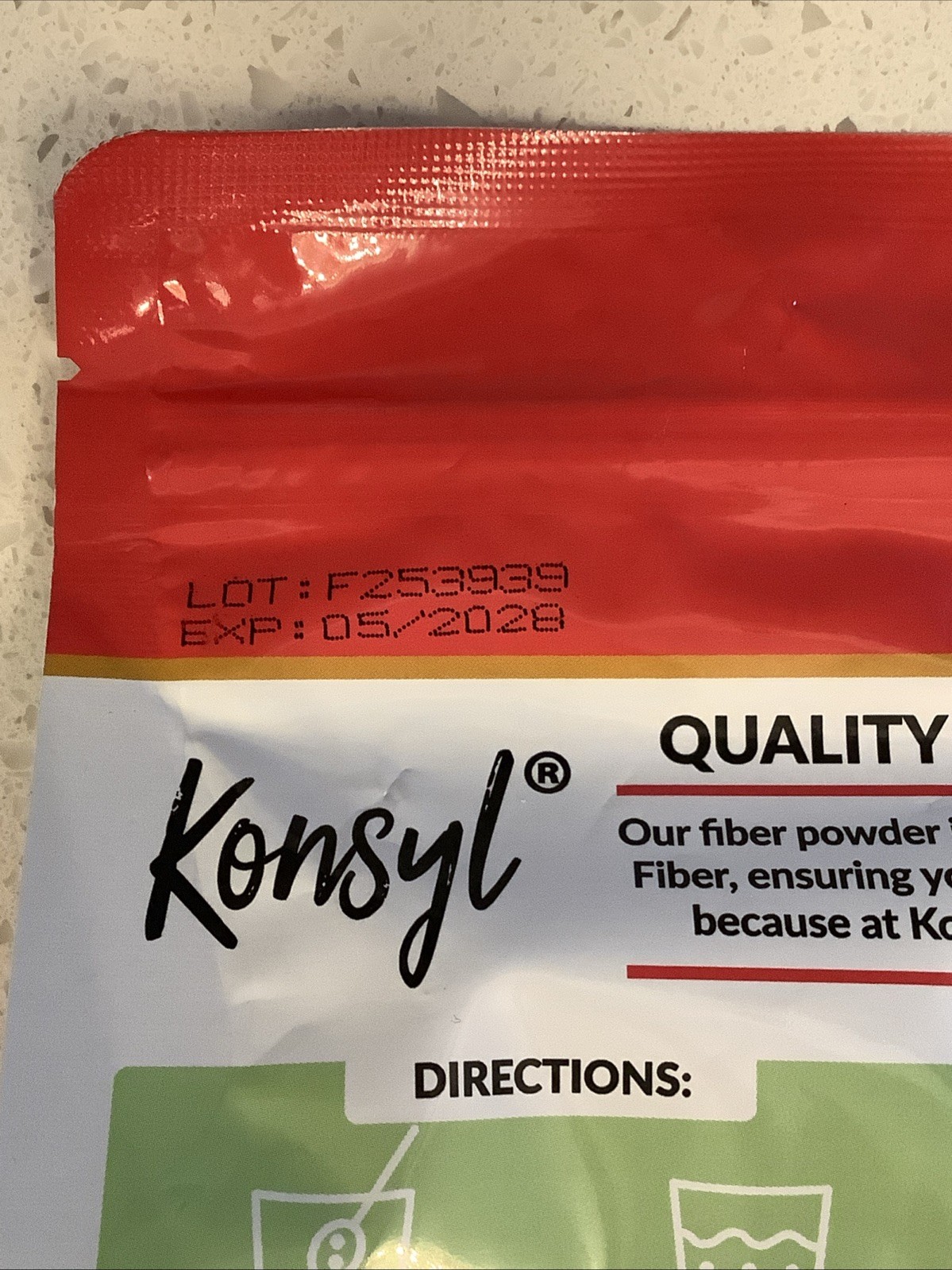 NEW Konsyl Daily Psyllium Fiber Powder supple 12.7 oz 60 Servings Exp 5/28