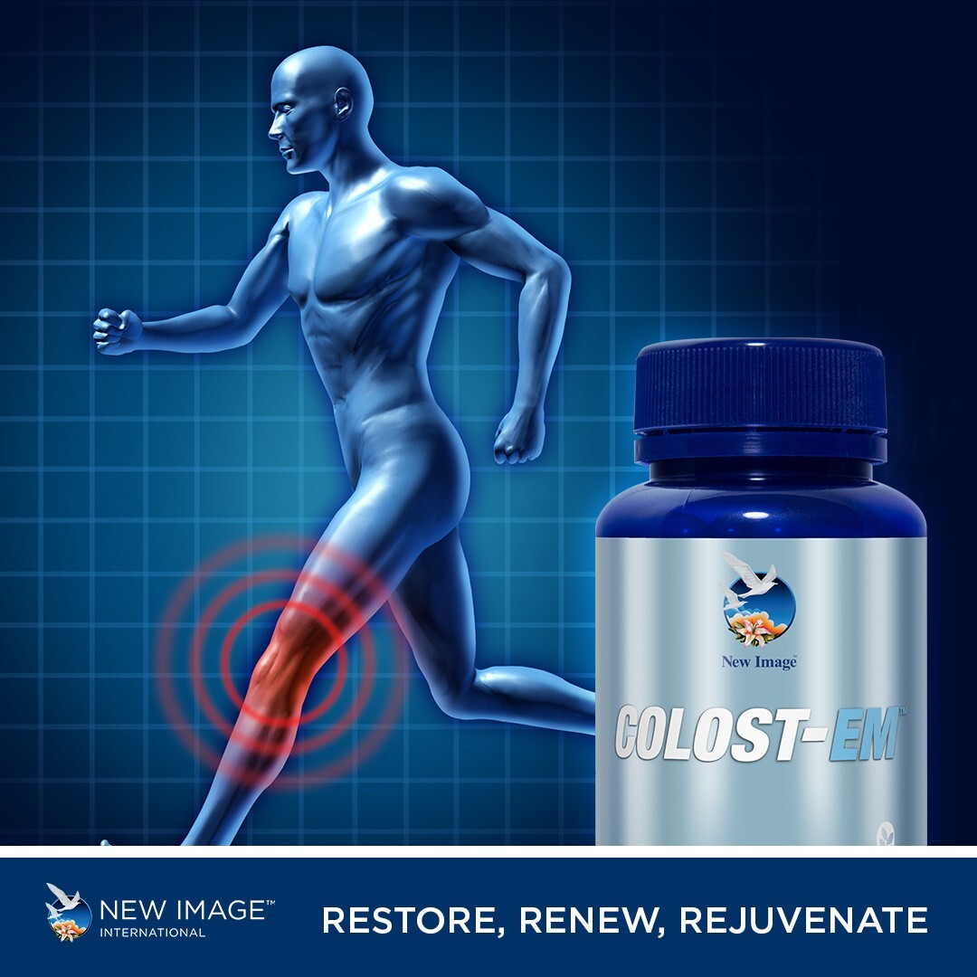 NEW IMAGE COLOST-EM (60 Caps) Body’s Natural Cellular Repair FREE SHIPPING