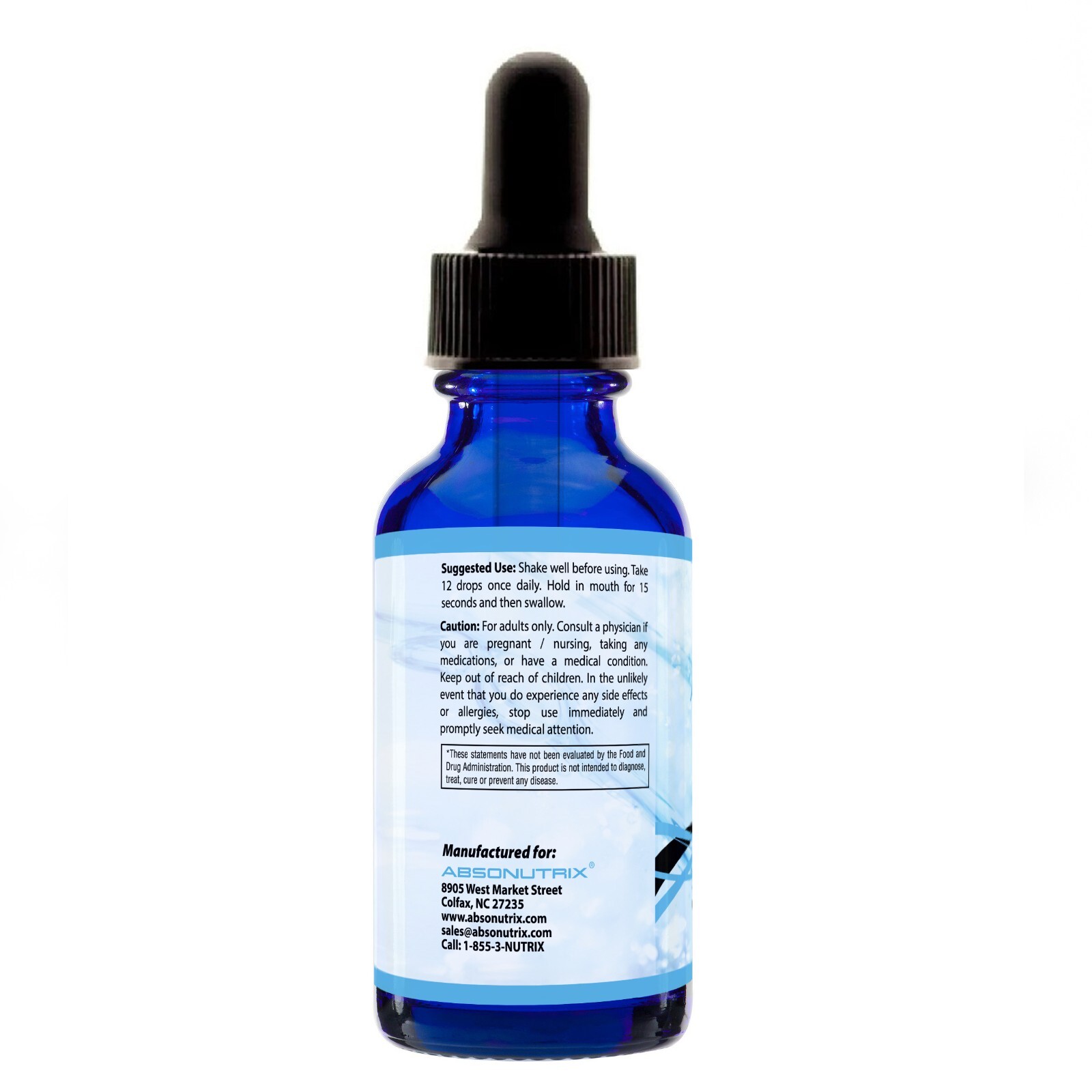 Absonutrix French Maritime Pine Bark Extract 4 Oz 590mg Antioxidant Made in USA