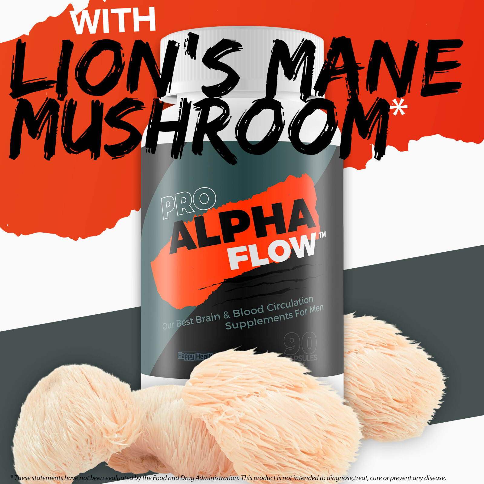 Pro Alpha Flow – Improved Formula – Our Best Brain Blood Circulation Supplements