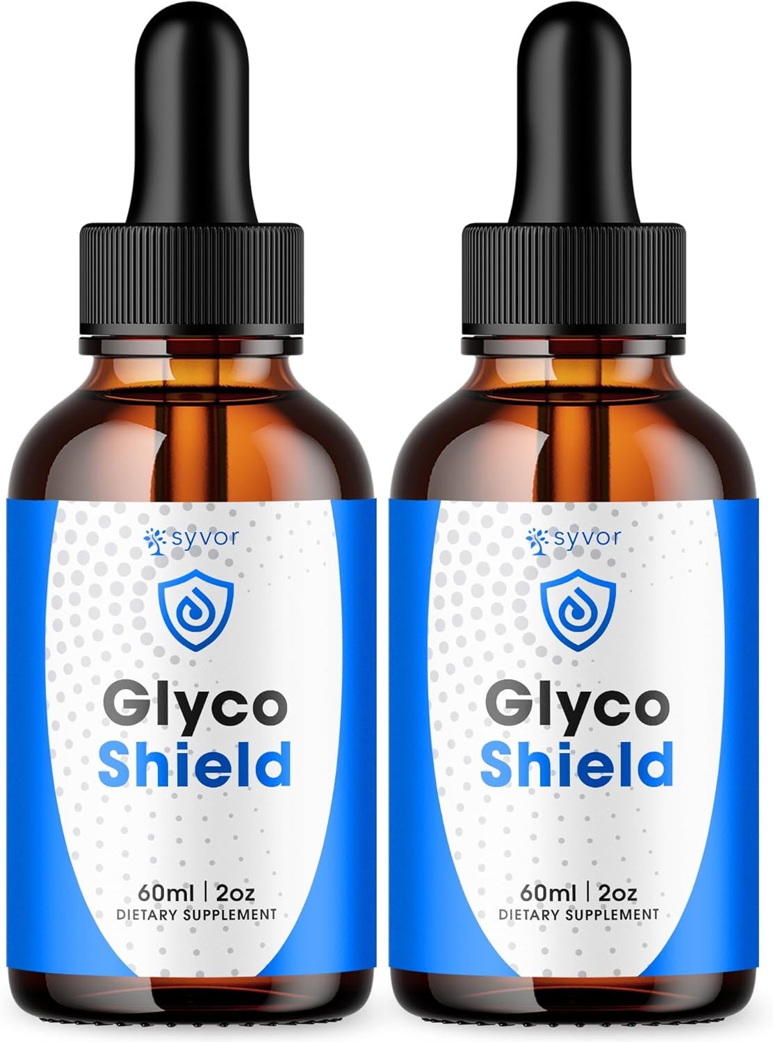 (2 Pack) Glyco Shield Blood Support Drops Advanced Vitamin Supplement 60ML 03/28