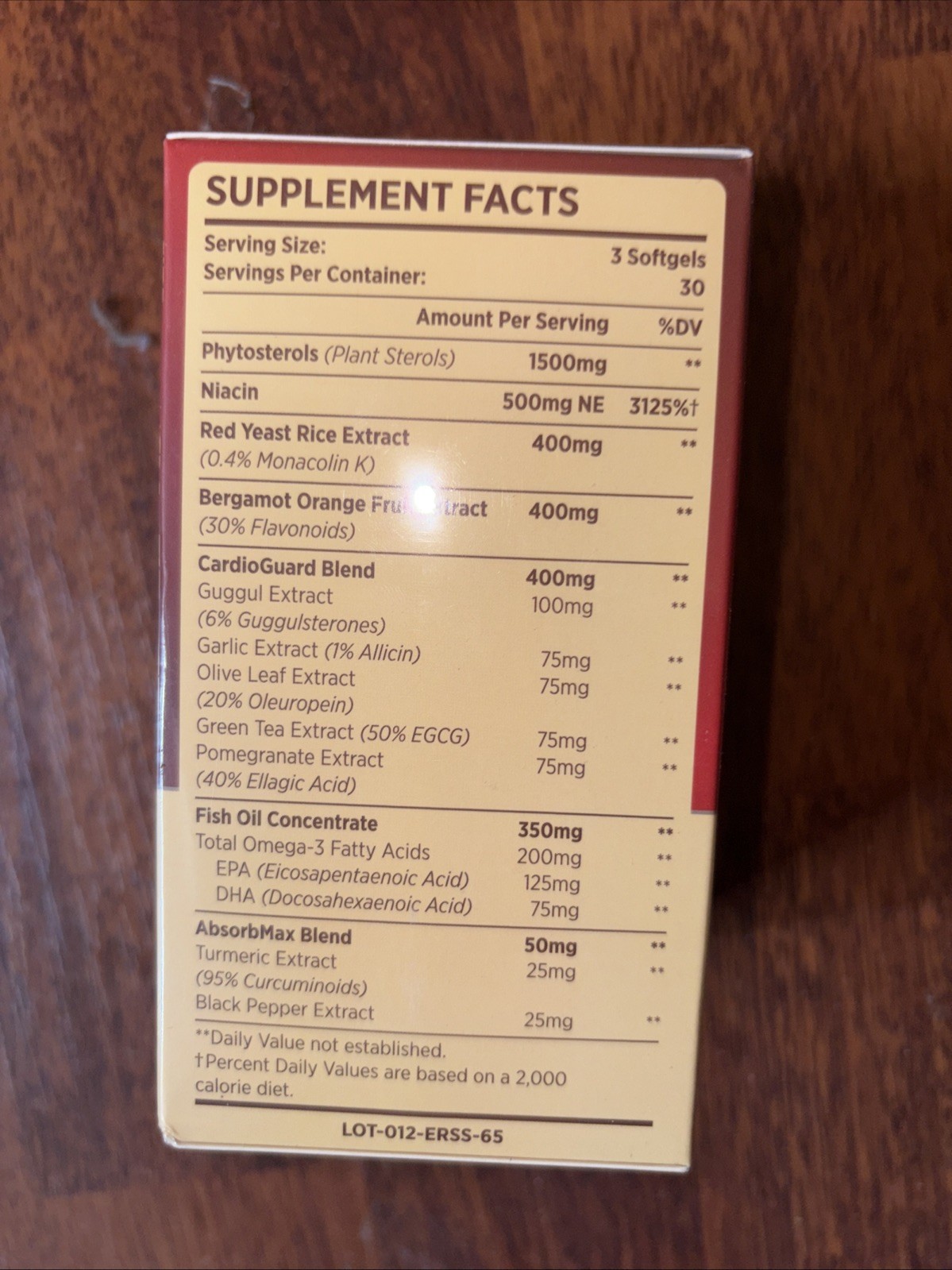 Itharoventis Ultra Premium Cholesterol Support 3600mg Softgels 90ct