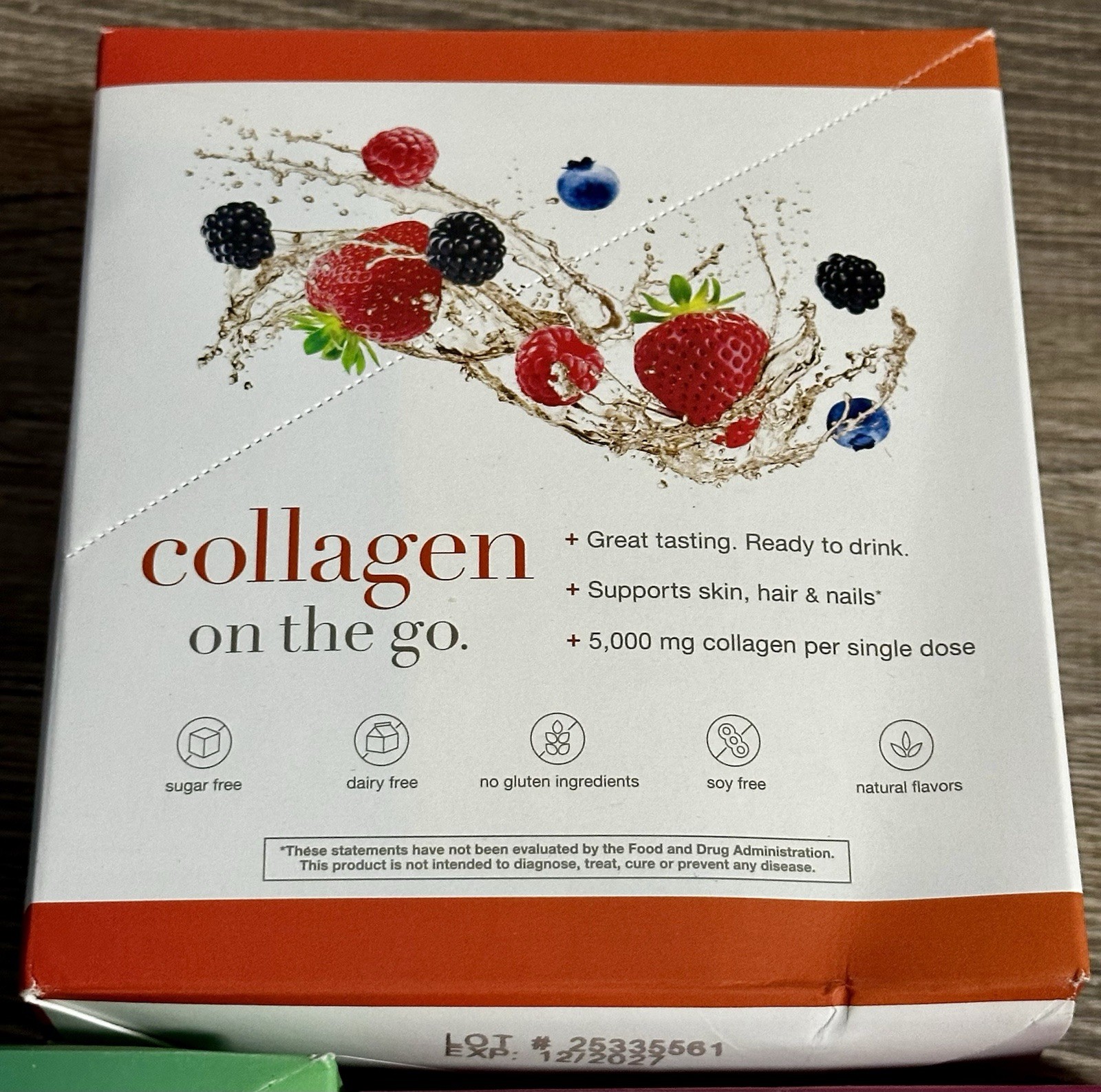 Youtheory Liquid Collagen 5,000mg Natural Berry 12 & Ashwaganda & Collagen