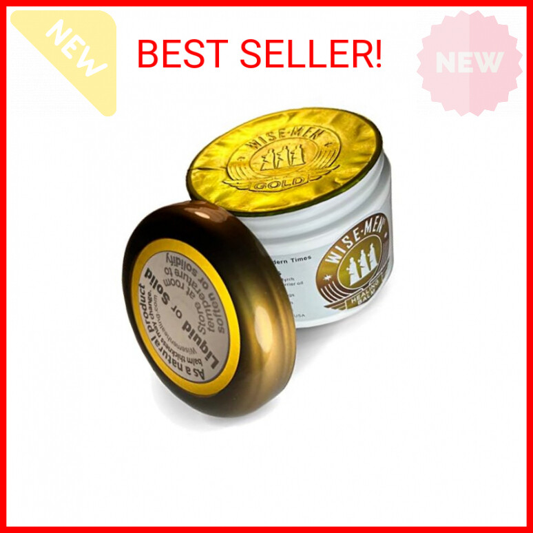 Wise Men Healing Balm with Myrrh and Frankincense Essential Oils for Neuropathy,