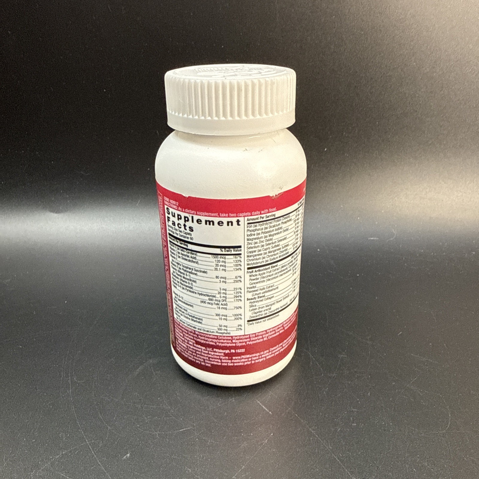 GNC milestones Teen – Multivitamin for Girls 12-17 – (Product) RED Exp 08/2026