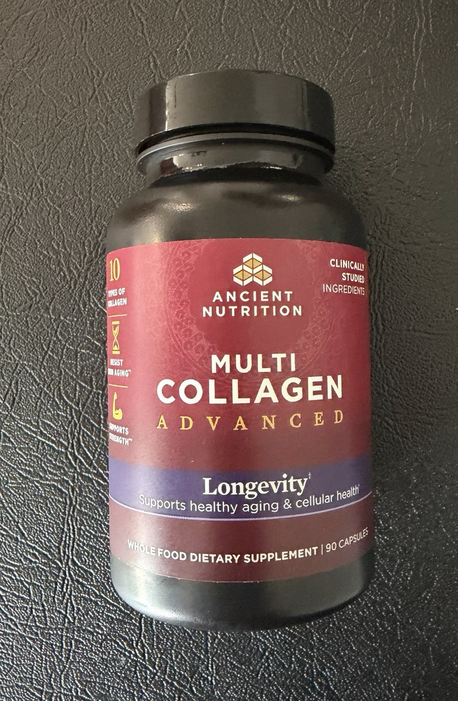 Ancient Nutrition Multi Collagen Advanced Longevity 90 Caps Exp 11/2027