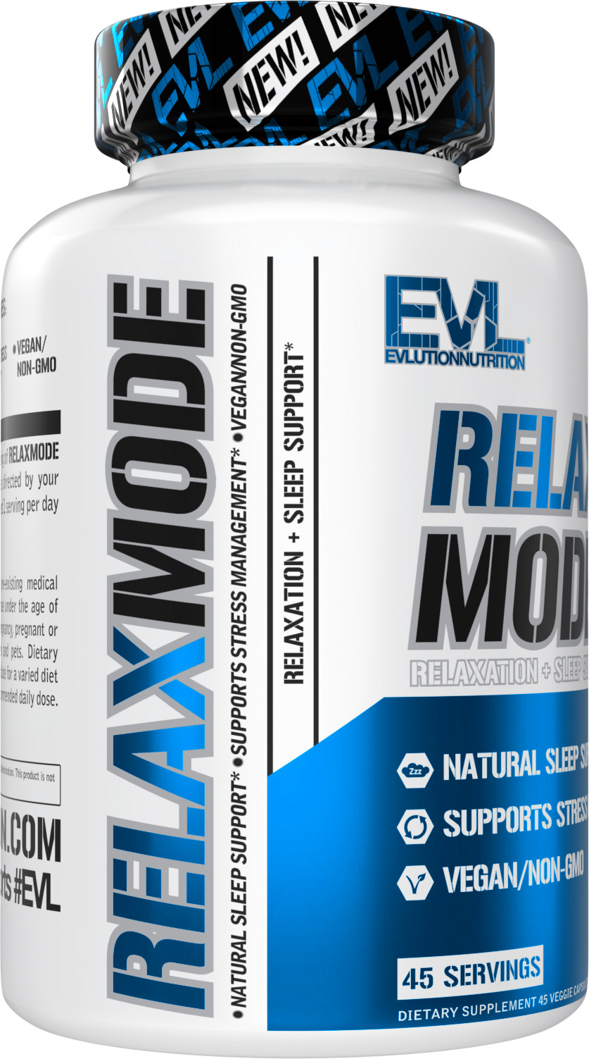 Evlution Nutrition Relax Mode – Natural Sleep Support – 45 Servings