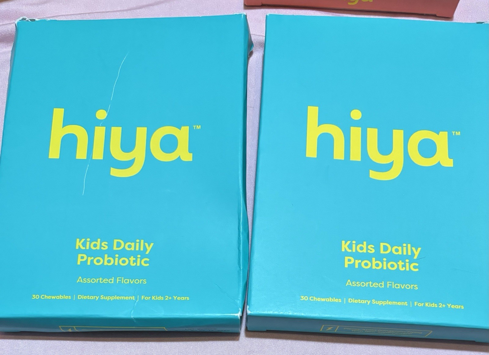 hiya Kids Daily Probiotic Chewables Digestive Support Assorted Flavors Kids 30