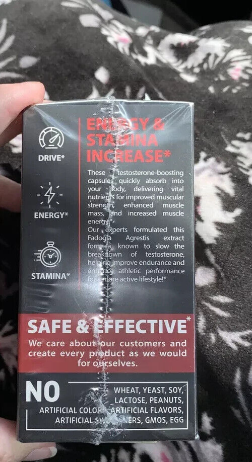 Raw Science Fadogia Agrestis Workout Support Enhanced Boost NEW Sealed Vegan