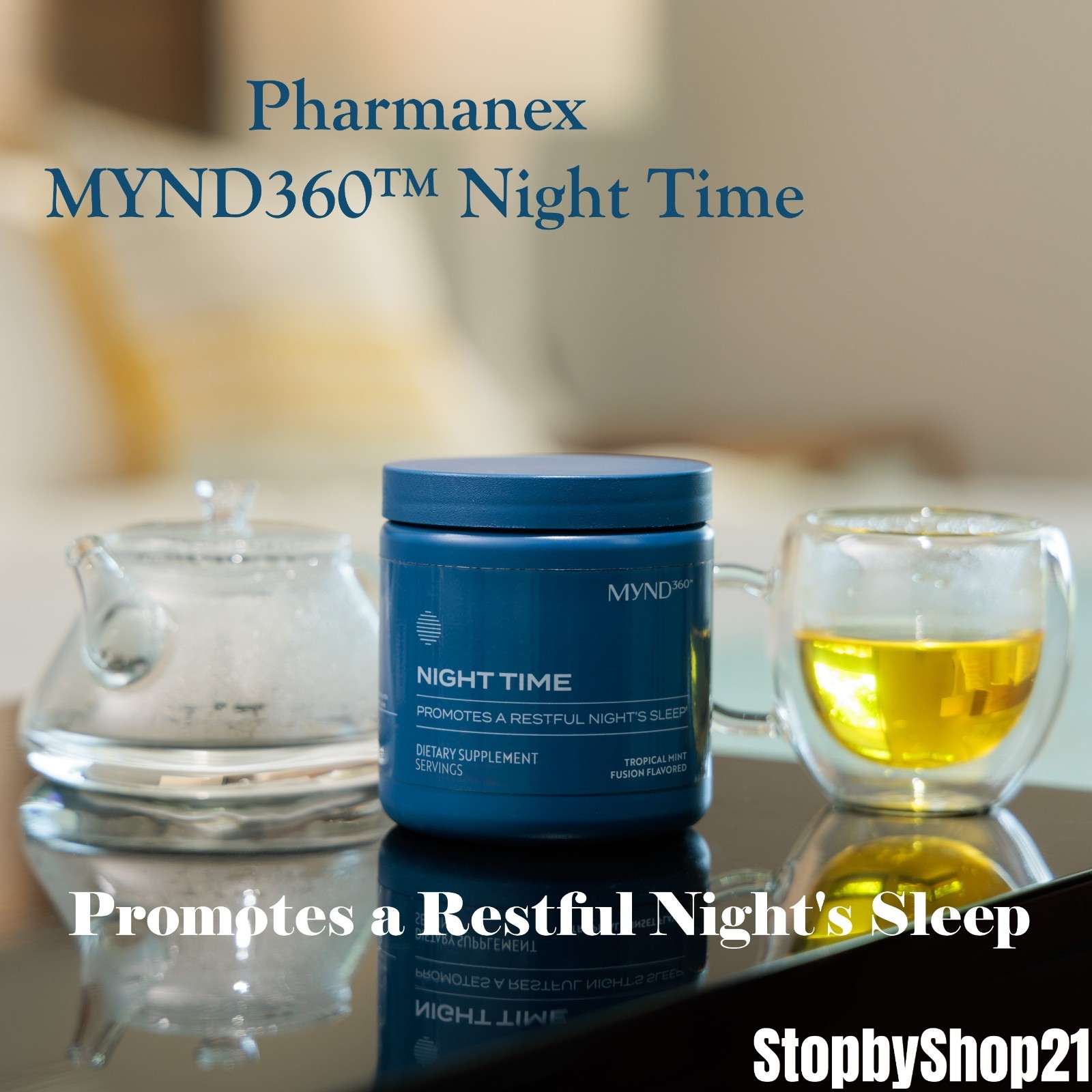 Nu Skin NuSkin Pharmanex MYND360 Night Time Exp 08/2027 [Tropical Sunset Flavor]