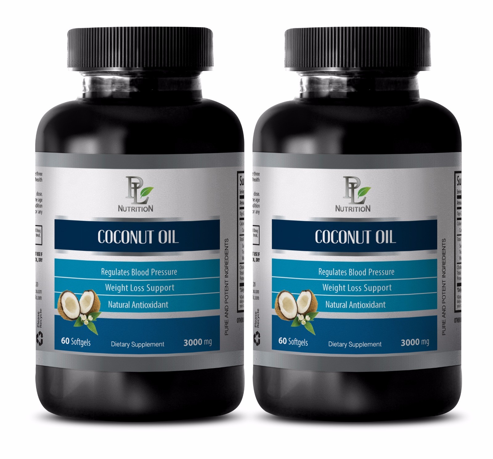 Coconut oil powder – COCONUT OIL 3000 mg- Preventing high cholesterol levels 2B
