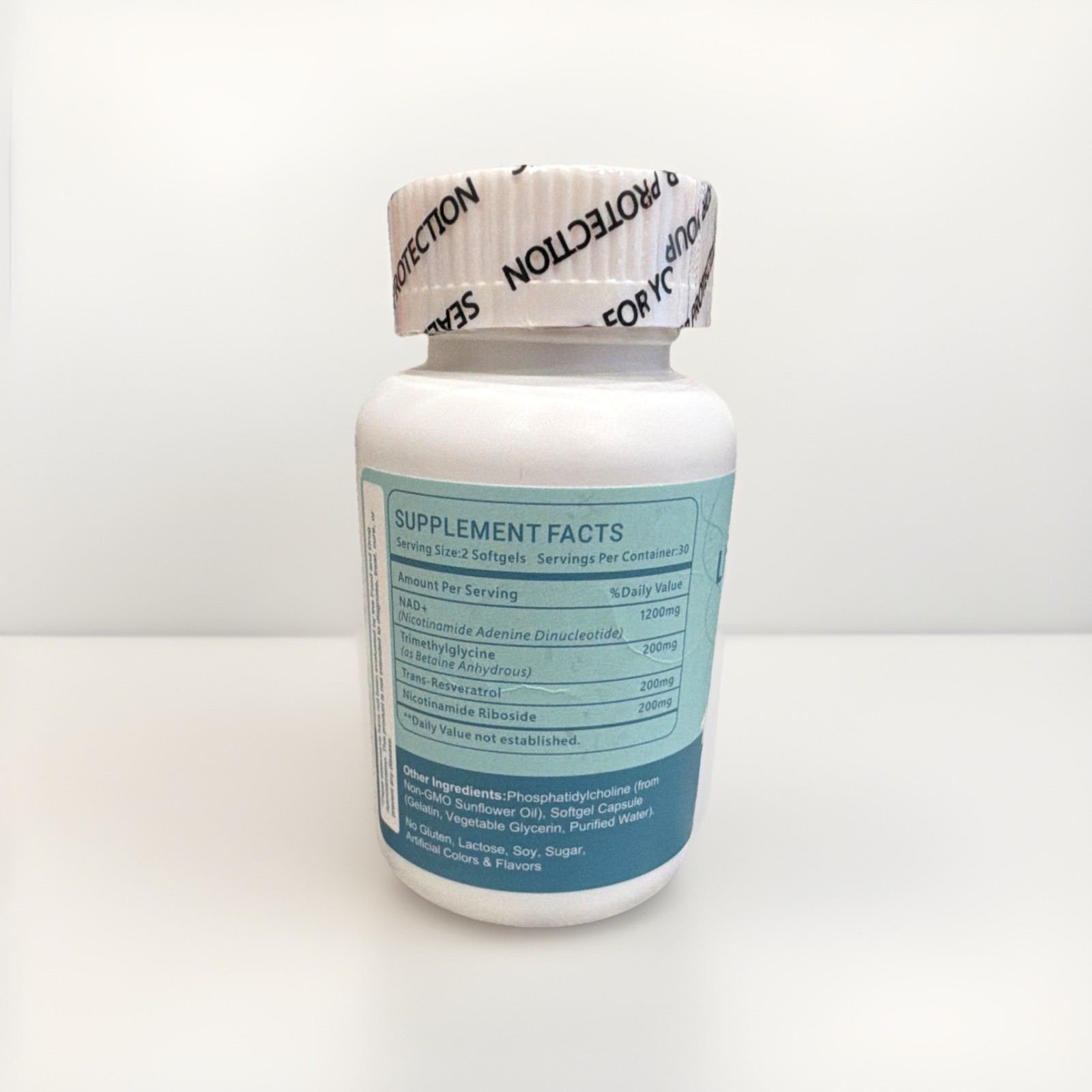 inGreens Liposomal NAD+ 1800mg Softgels 60ct Vegan Non-GMO Gluten-Free