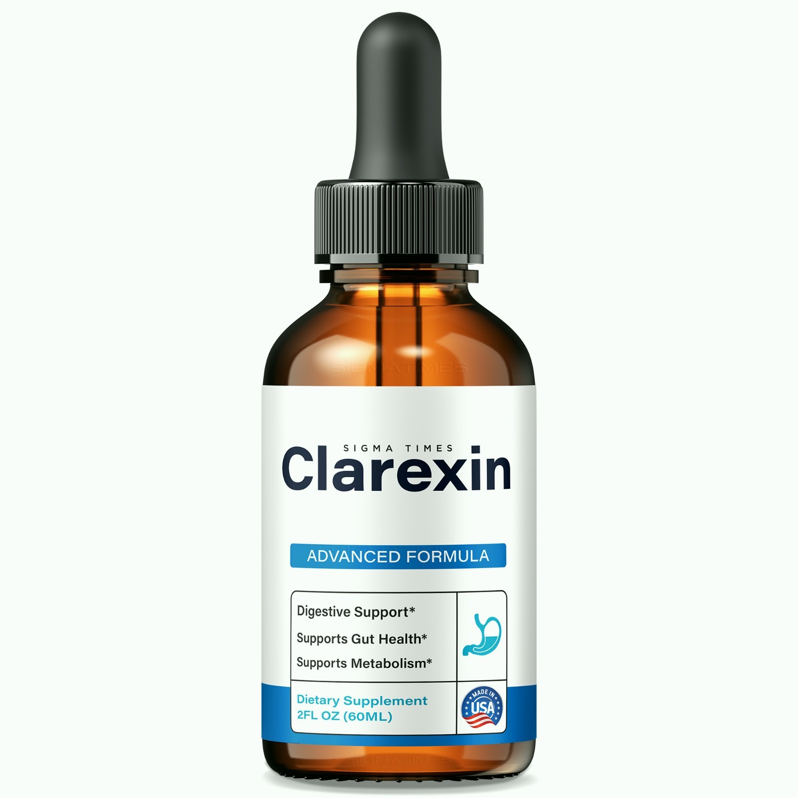 Clarexin Drops – Detox and Cleanse Formula for Gut Health Support (30 Servs.)