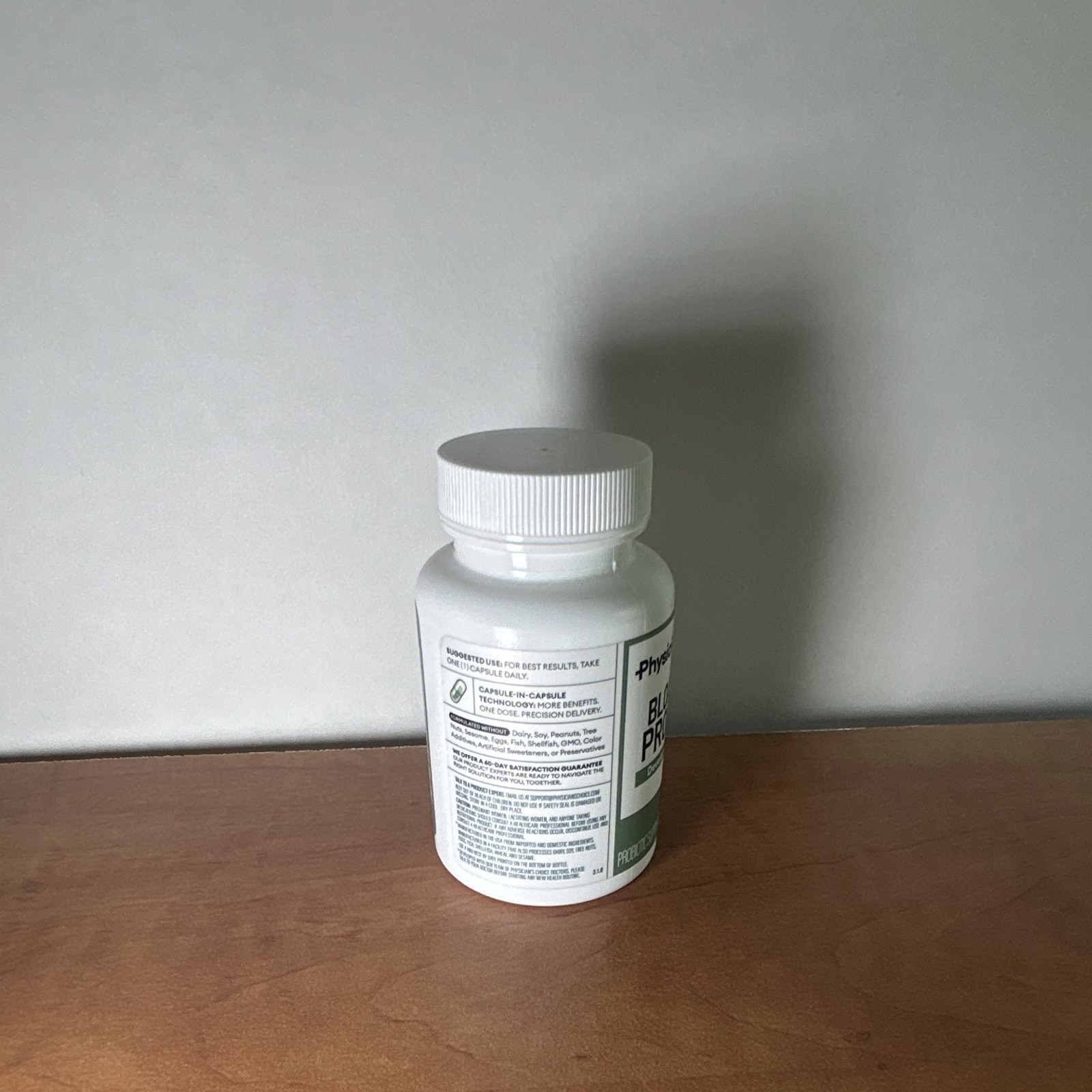 Physician’s Choice Bloat + Gas Probiotic Digestive Support Capsules 30 Ct