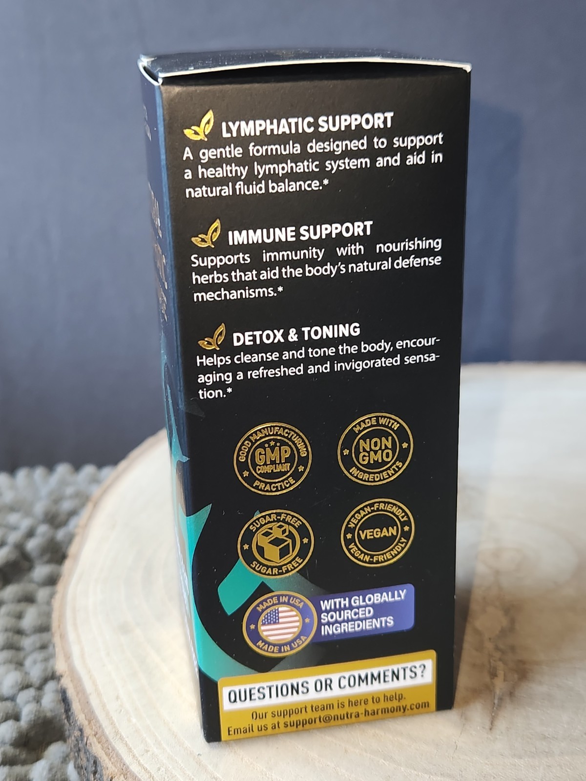 Nutra Harmony Natural Lymphatic Drainage Supplement 8-in-1 60ML Exp 4/2028