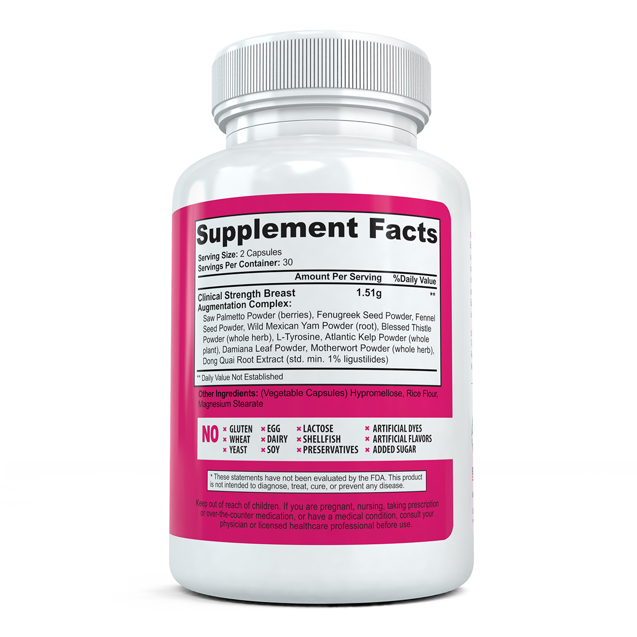 BustMaxx Classic: STRONGEST Breast Enhancement Bigger Bust Supplement boob pills
