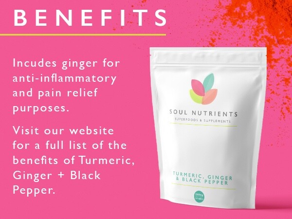 Turmeric Tablets 2500mg + Ginger + Black Pepper | 120 Tablets – UK Supplement