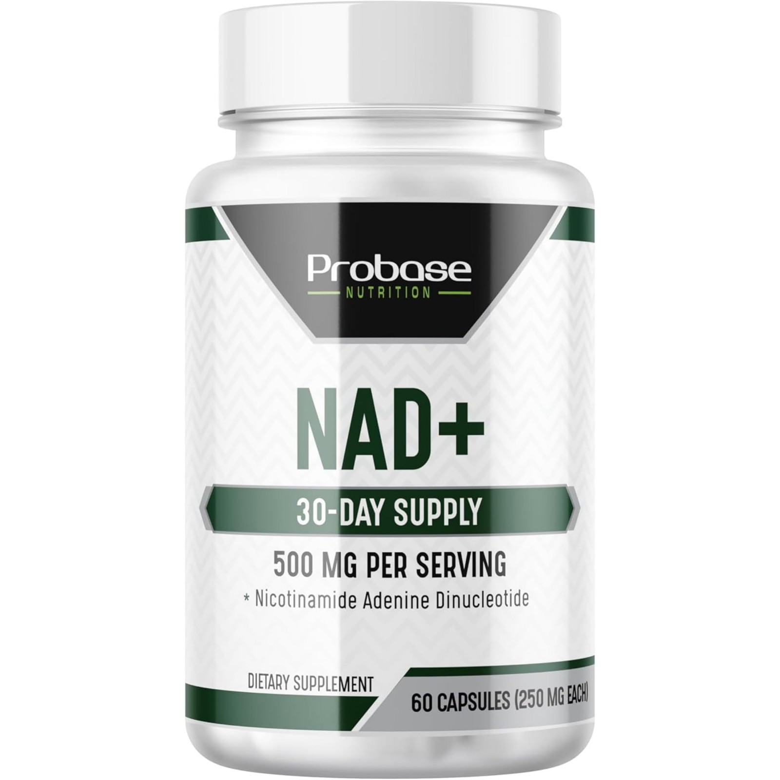 Probase Nutrition NAD Supplement 500mg High Potency 30 Day Supply NAD Maximizer