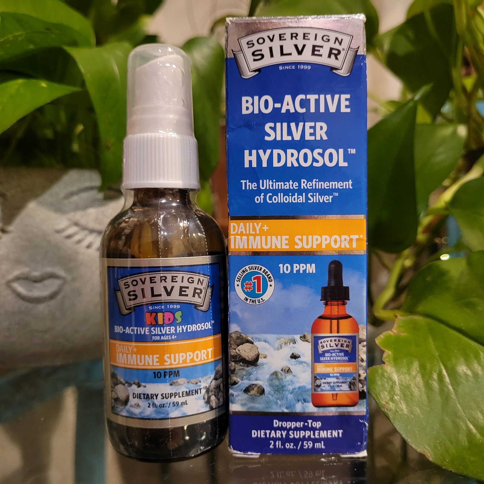 Sovereign Silver Natural Immunogenics Bio-Active Silver Kids Immune Spray 2 oz