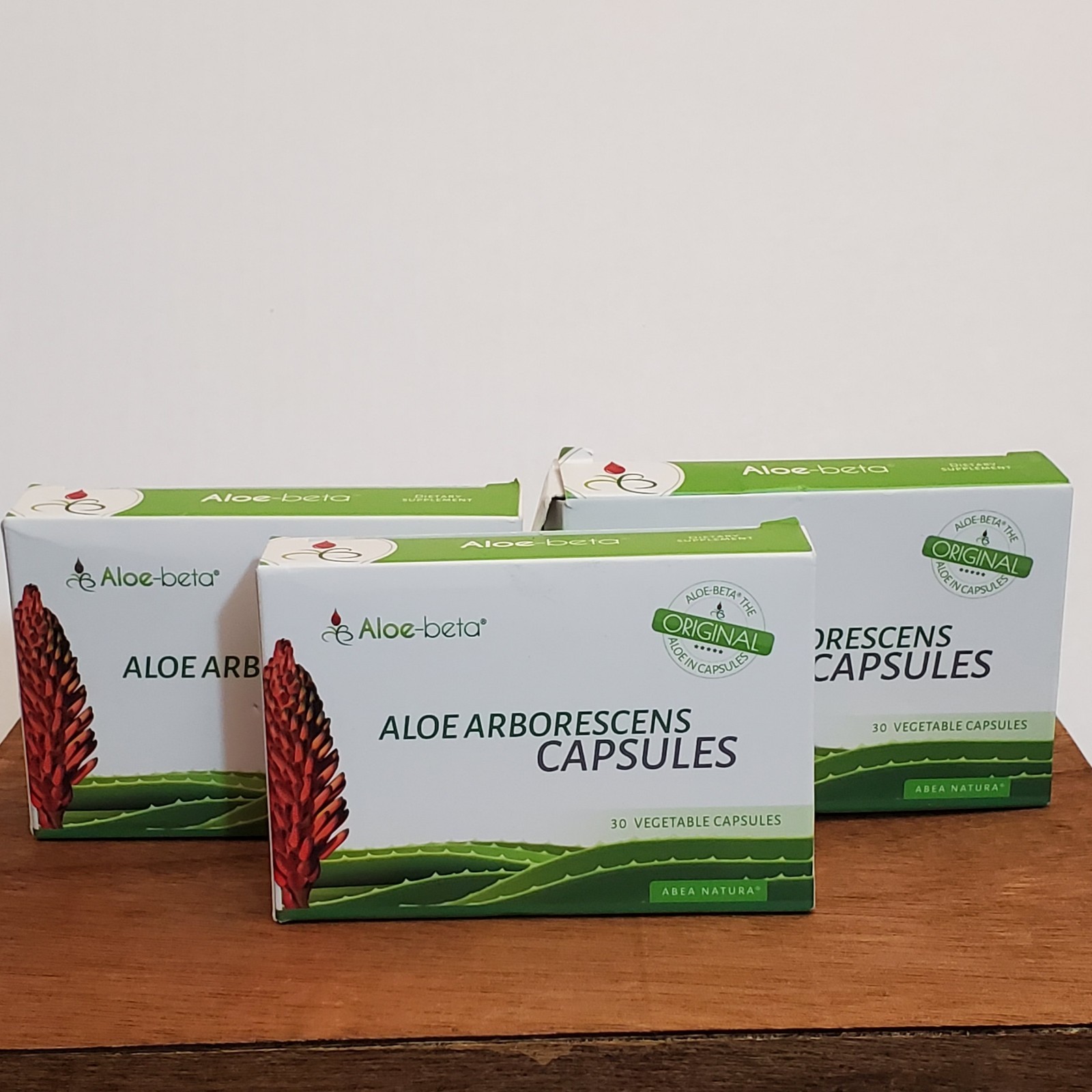 ALOE BETA 30 Capsules ALOE ARBORESCENS 12/2027 Abea Natural Health Supplement