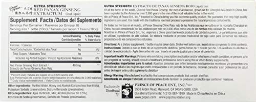 Ultra Strength Red Panax Ginseng Extract Dietary Supplement Pack Of 10