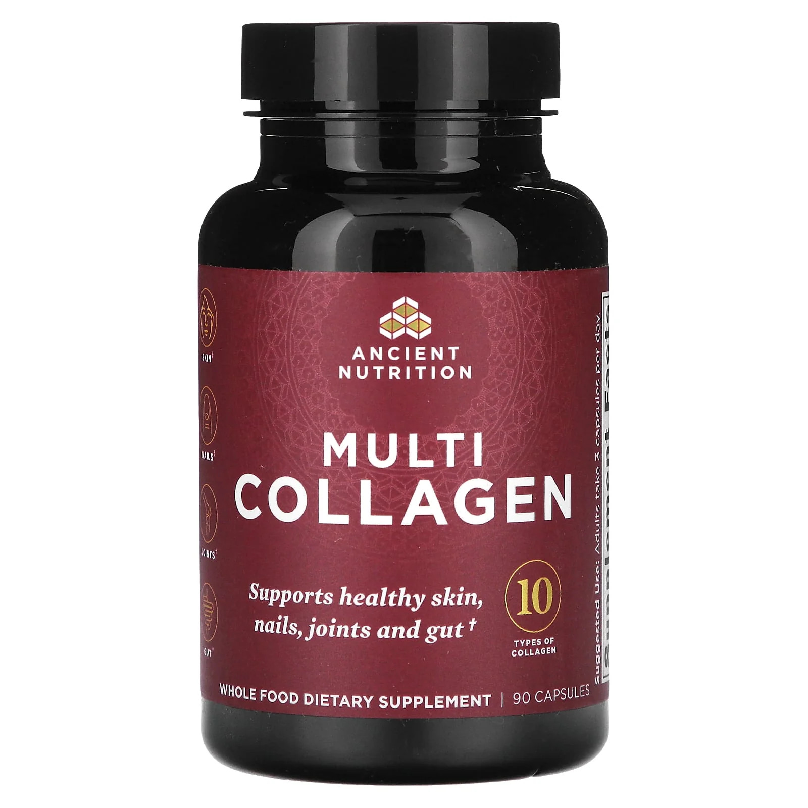 2 X Ancient Nutrition, Multi Collagen, 90 Capsules