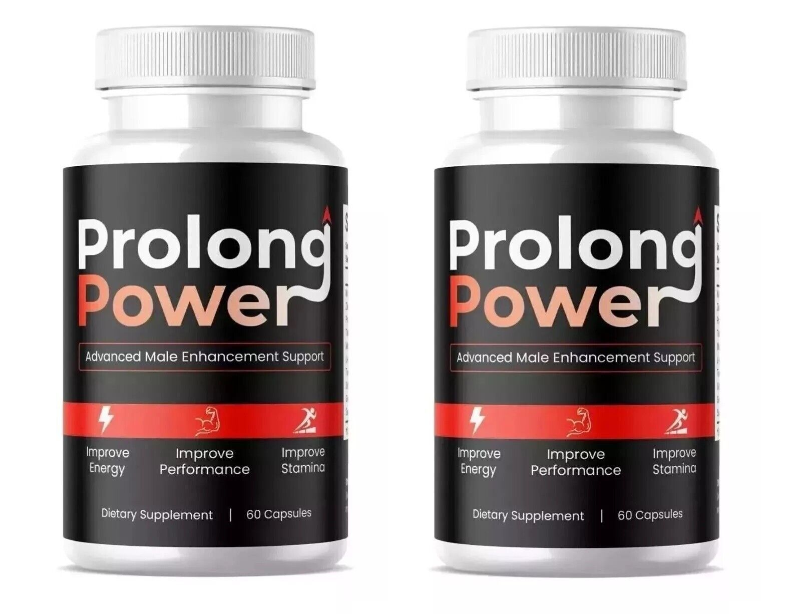 2 x Prolong Power Formula Advanced Support Dietary Supplements Male Enhancement