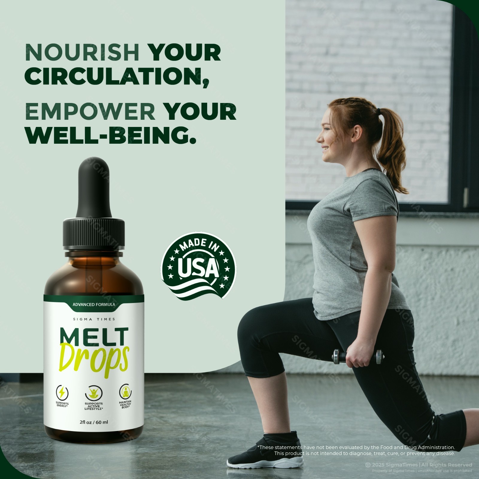 MeltDrops, Advanced Liquid Supplement for Weight Loss & Metabolism (30 serving)