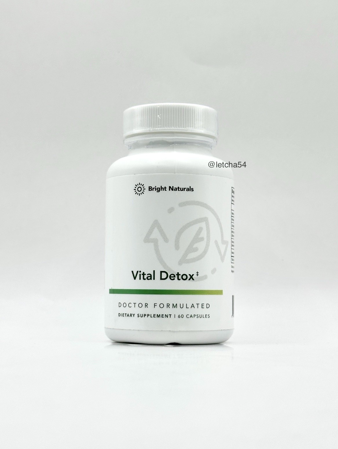 Bright Naturals Vital Detox Doctor Formulated (60 Capsules) Sealed